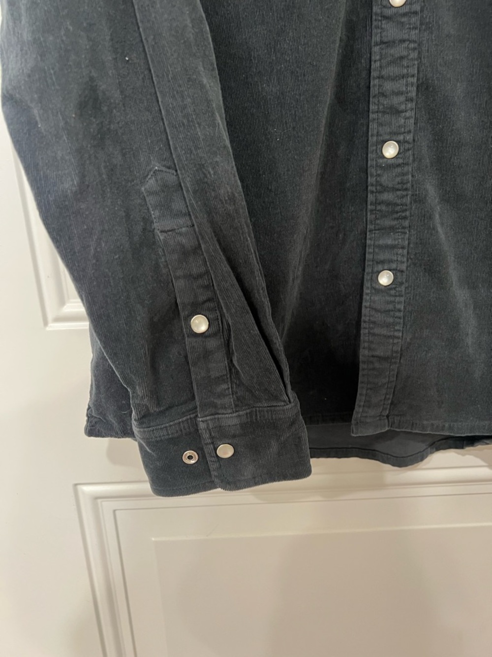 Poncho - THE BARTON SPRINGS Corduroy buttondown - Picture 3 of 6